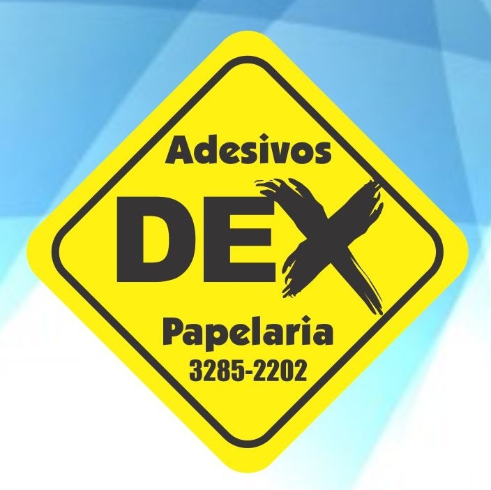 Logo DEX Adesivos e Papelaria