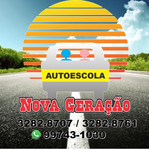 Logo Auto Escola Nova Geração