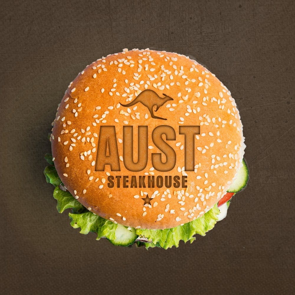 Logo AUST Steakhouse Burgers & Cia