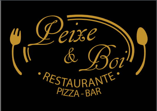 Logo Peixe & Boi Pizzaria