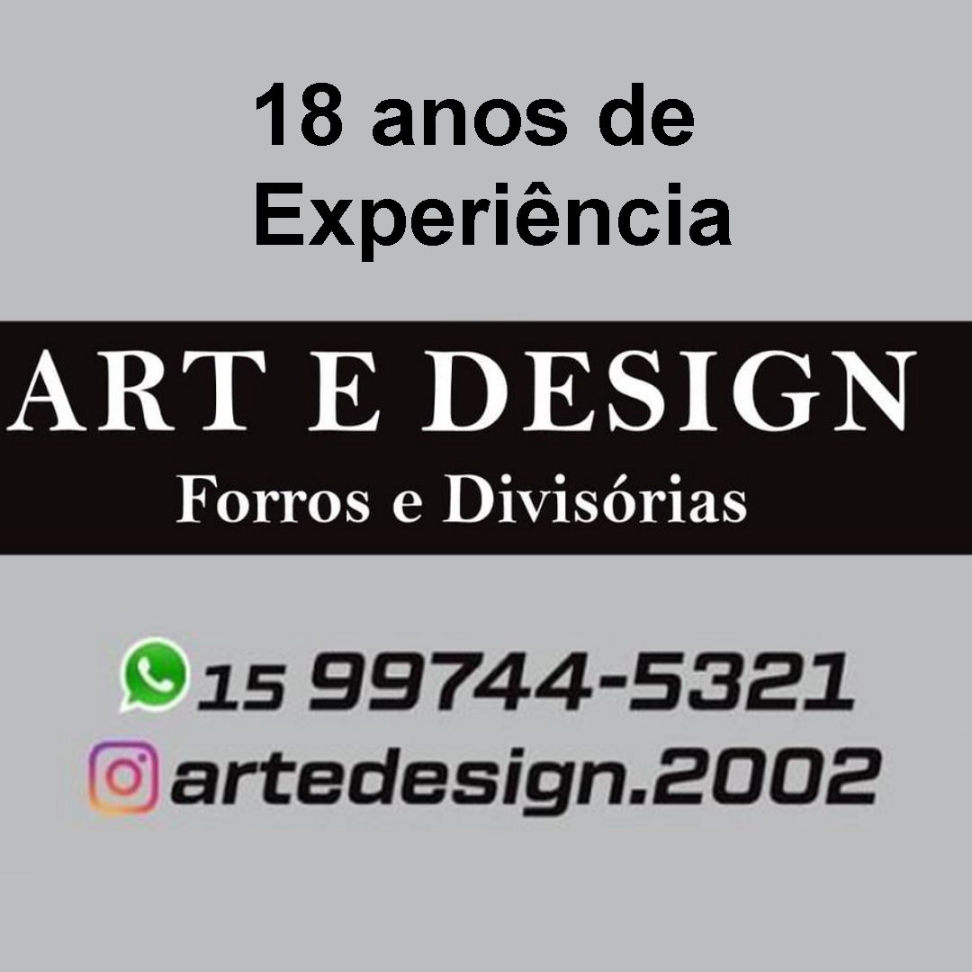 Logo Art e Design Forros e Divisórias